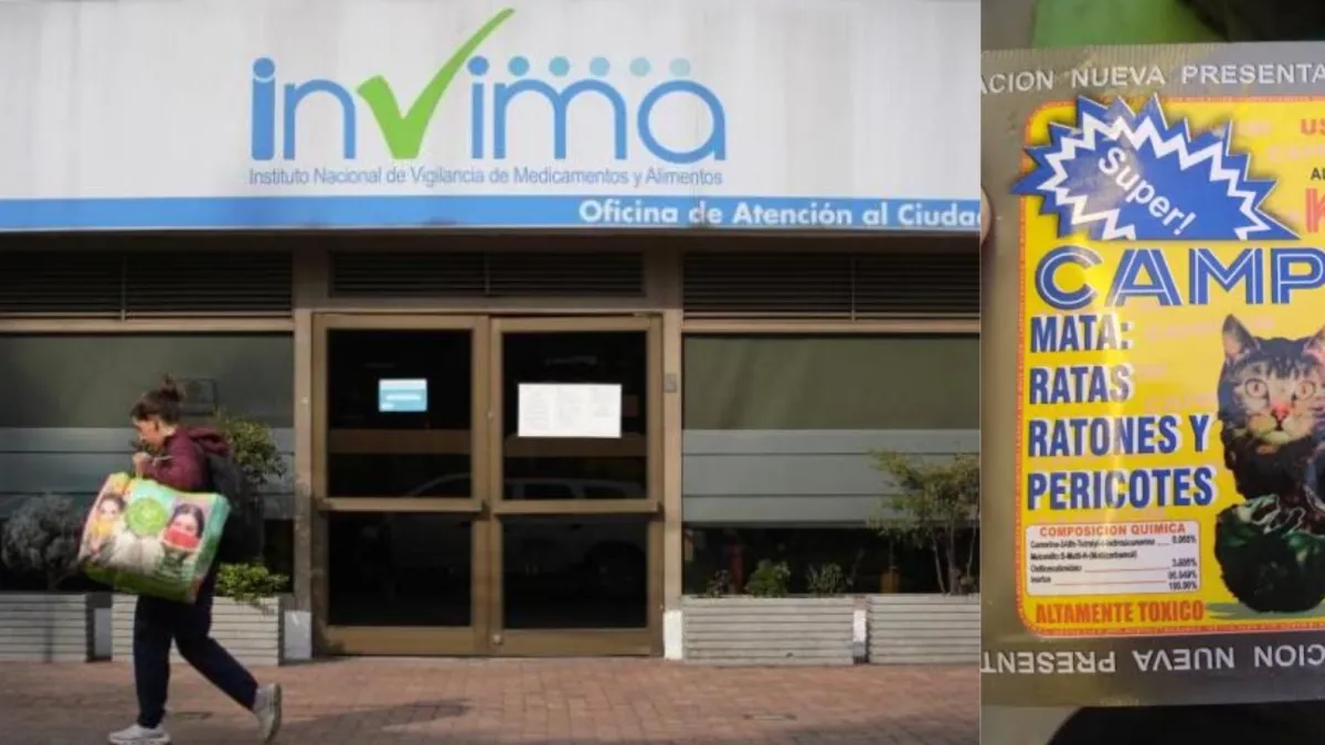 El Tiempo — Salud — Invima emitió una alerta sanitaria sobre la comercialización y uso ilegal de 'Killer Campeón', un producto para el control de plagas de ratones