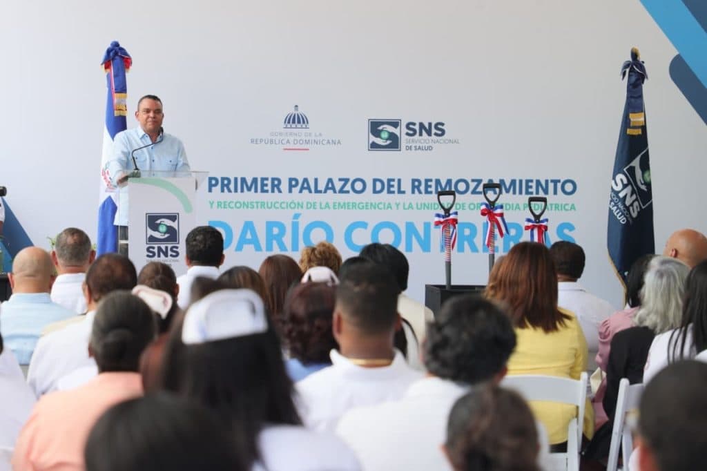 Servicio Nacional de Salud (RD) — SNS inicia remozamiento de Emergencia y Edificio Pediátrico del Hospital Darío Contreras