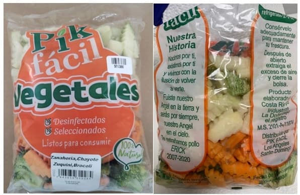 Ministerio de Salud de Costa Rica — Advertencia Sanitaria sobre Presencia de Listeria Monocytogenes en Vegetales (Zanahoria, Chayote, Zuquini, Brócoli), Marca Pik Fácil
