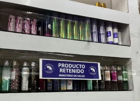 Ministerio de Salud de Costa Rica — Salud decomisa más de 5.400 productos sin registro sanitario en operativo en San José
