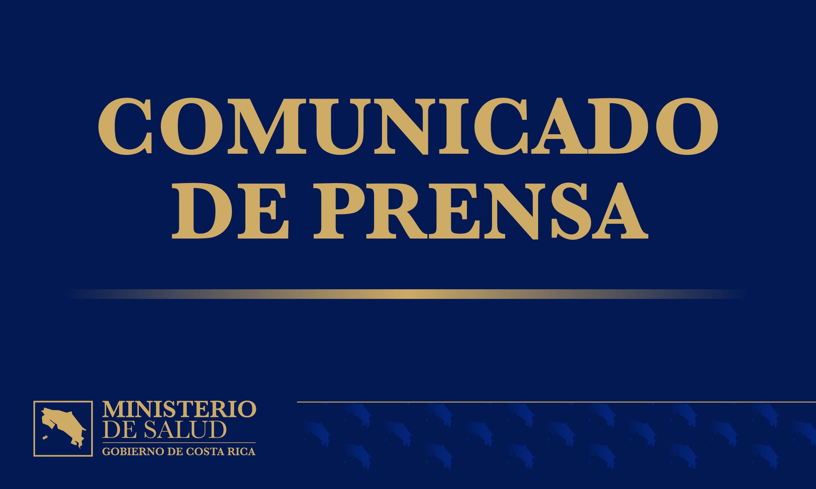 Ministerio de Salud de Costa Rica — Ministerio de Salud brinda actualización sobre los casos confirmados de Mpox